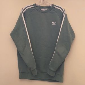 Teal Adidas Crewneck Longsleeve - MENS MEDIUM
